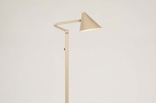 Stojací designová lampa Florentia Taupe (LMD)