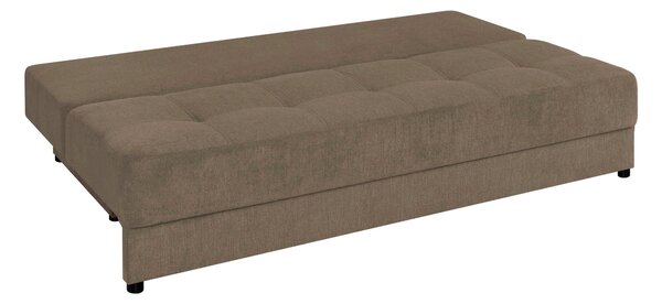 ROZKLÁDACÍ POHOVKA, textil, kompozitní dřevo, hnědá P & B - Rozkládací pohovky, Online Only