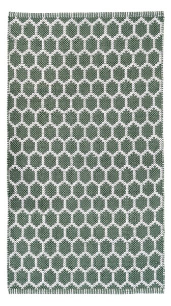 Zelený tkaný koberec Warda 80x150 cm