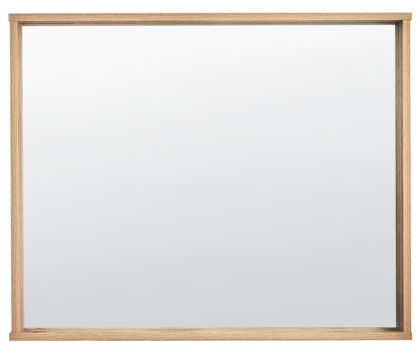 Zrcadlo ROSELL 80 cm 65 cm Světle hnědá