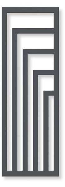 Terma Angus V 1300x440 vodní radiátor Metallic Black ZX
