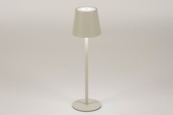 Stolní minimalistická lampa Ultima Taupe (LMD)