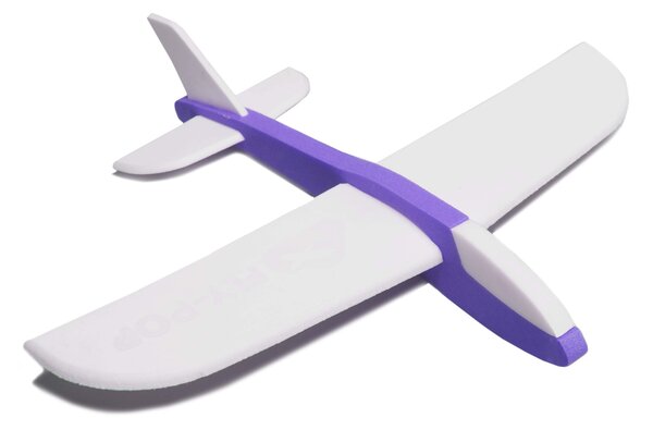 Chytré házecí letadlo FLY-POP 30 Červená