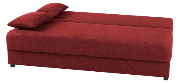 ROZKLÁDACÍ POHOVKA, textil, kompozitní dřevo, červená P & B - Rozkládací pohovky, Online Only