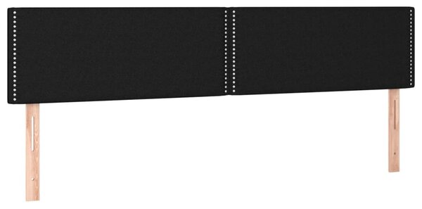 Box spring postel s matrací černá 120x190 cm textil 3269876