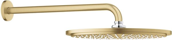 Grohe Rainshower hlavová sprchá s ramenem 31x31 cm kulatý Brushed Cool Sunrise 26066GN0