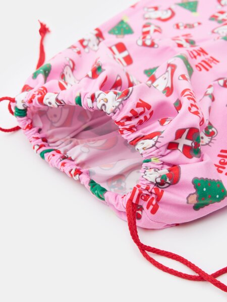 Sinsay - Textilní dárková taška Hello Kitty - růžová