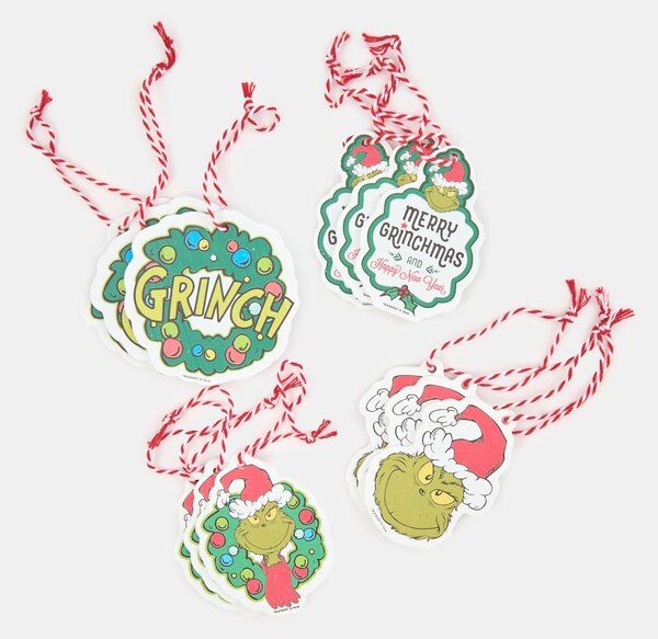 Sinsay - Sada 12 vánočních ozdob Grinch - vícebarevná