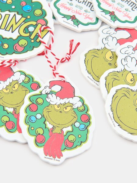 Sinsay - Sada 12 vánočních ozdob Grinch - vícebarevná