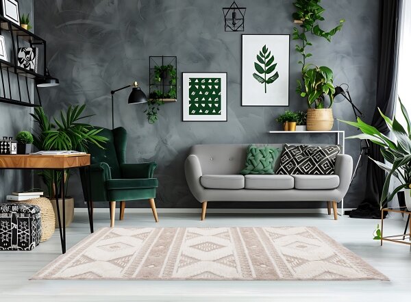 Venkovní koberec CHIARA 80x150 cm béžová