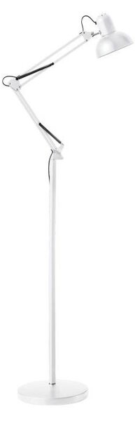 Flexibilní stojací lampa AURIQ 1xE27/60W/230V 184 cm bílá