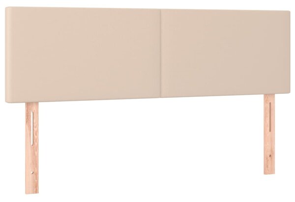 Box spring postel s matrací cappuccino 140x200 cm umělá kůže 3141010
