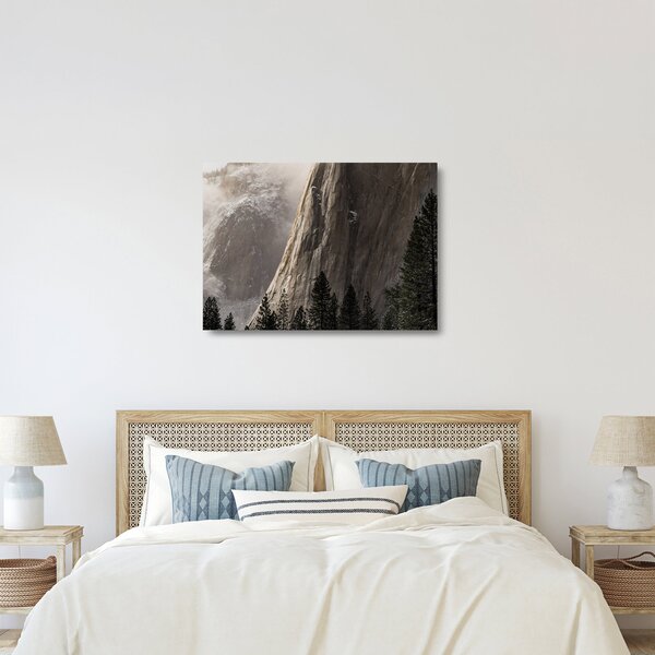 Skleněný obraz z údolí Yosemite národní parku, USA (70x50 cm)