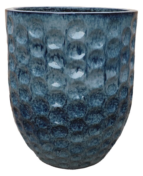 Keramický květináč MEROVEE - Ledově modrá M (23 cm x 35 cm)