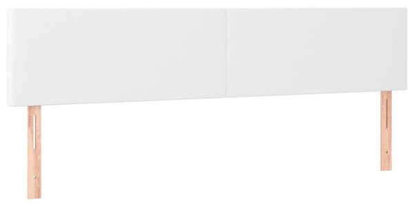 Box spring postel s matrací bílá 120x190 cm umělá kůže 3269966