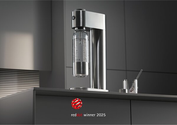 WMF 608116040 Výrobník sody Element One, nerezový
