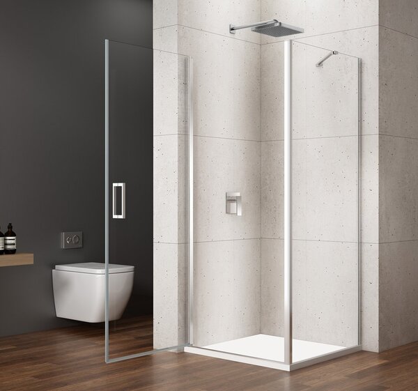 Gelco Gelco, LORO čtvercová sprchová zástěna 800x800 mm, GN4480-03
