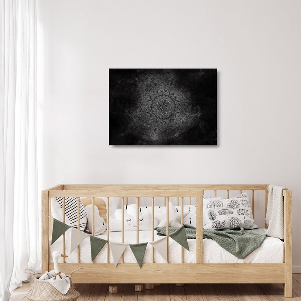Skleněný obraz - Mystická mandala (70x50 cm)