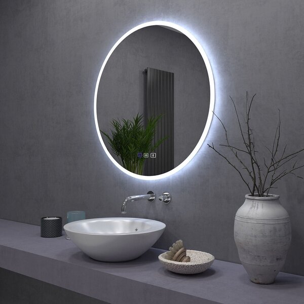 Rea Rea, Zrcadlo LED BLUETOOTH FFJ 60cm, HOM-06501