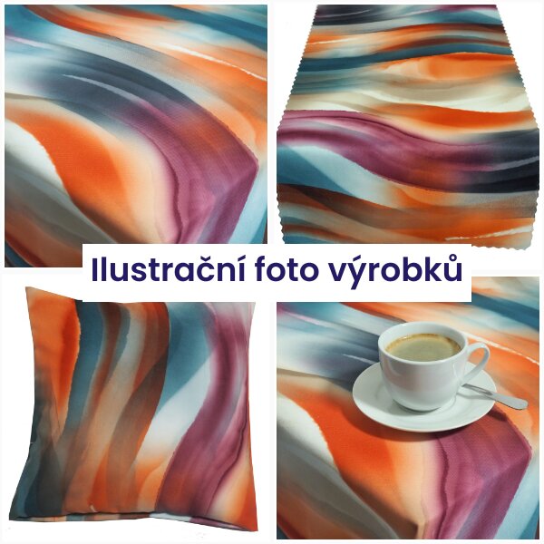 Dekorační látka SOFT 02003-1026 bez obšití 150