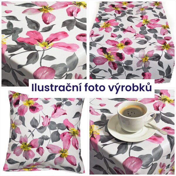 Dekorační látka SOFT 22293-1016 bez obšití 150
