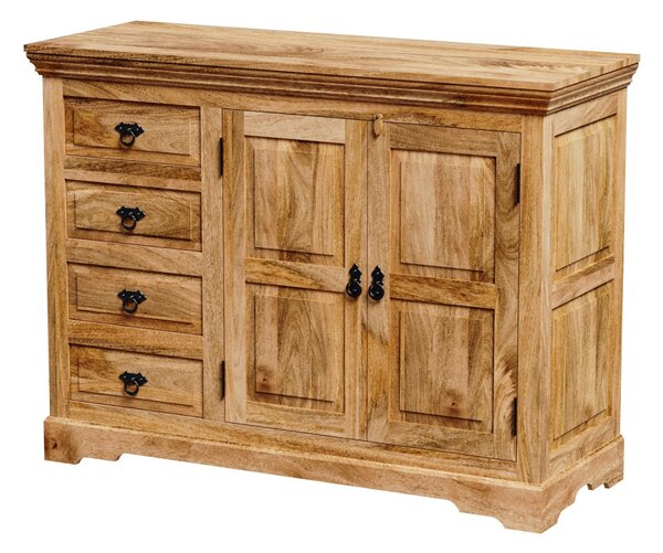 Komoda Guru 120x90x45 z masivu mango