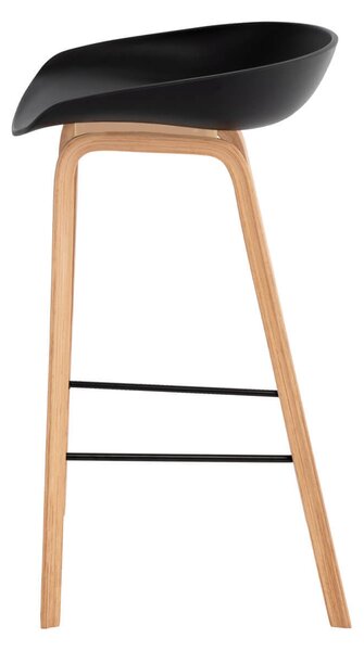 Barová židle rieno 68 cm černá