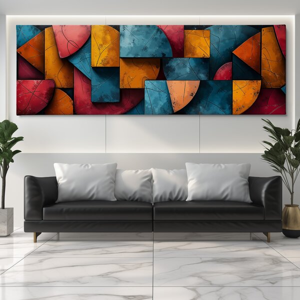Obraz na plátně - Mnoho povyku pro nic FeelHappy.cz Velikost obrazu (šířka x výška): 60 x 20 cm