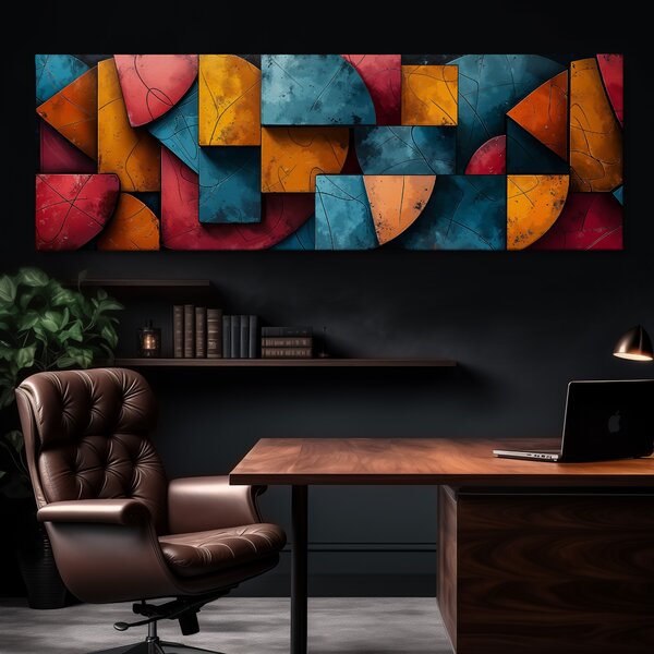 Obraz na plátně - Mnoho povyku pro nic FeelHappy.cz Velikost obrazu (šířka x výška): 60 x 20 cm
