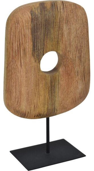 Eglo 427055 - Dekorace HOKUTA 33,5x25 cm dřevo/kov