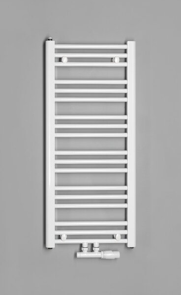 Bruckner Bruckner, ALBRECHT topné těleso 400x930 mm, středové připojení, bílá, 600.111.4