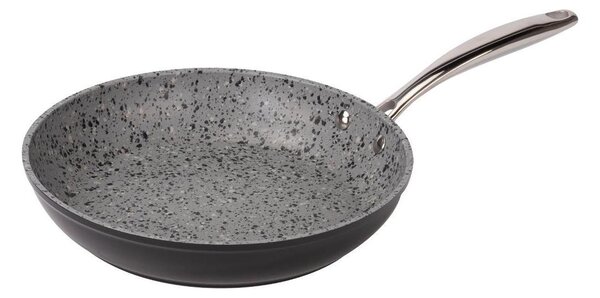 Lamart - Granitová pánev 26 cm černá/šedá/nerez