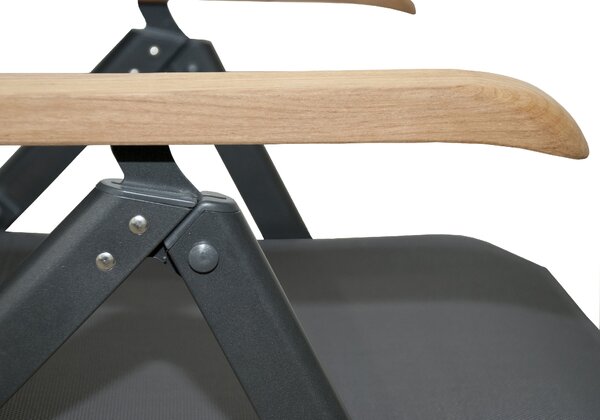 Doppler CONCEPT TEAK zahradní sedací souprava 4+1 antracit