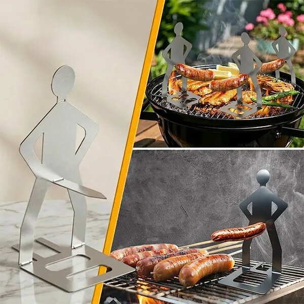 Grillboyz™ Vtipné Držáky Na Grilovací Klobásy – Balení 3 Kusů