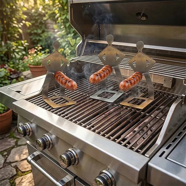 Grillboyz™ Vtipné Držáky Na Grilovací Klobásy – Balení 3 Kusů