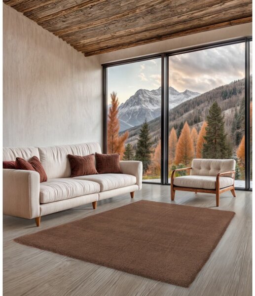 Koberec Easy Care T 561-080 hnědý