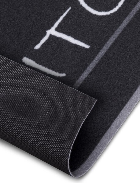 Hanse Home, Běhoun Cook & Clean 105725 Black White, 50x150, šedá, kuchyně