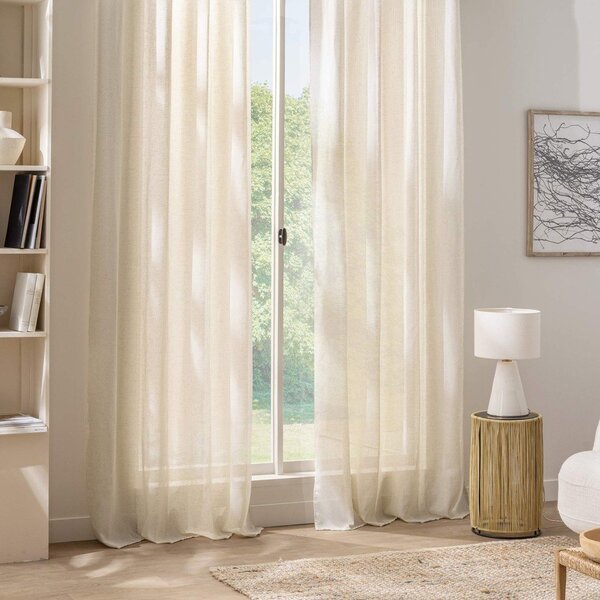 Krémový závěs 140x280 cm Sanya – douceur d'intérieur