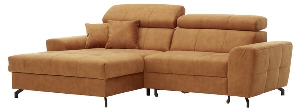 ROHOVÁ SEDAČKA, textil, oranžová Carryhome - Sedací soupravy