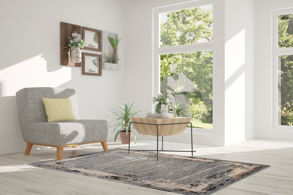 Medipa (Merinos), Kusový koberec Sirena 56064-210 Multi, 160x230, šedá, chodba / předsíň