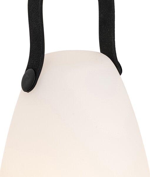 Sada 2 stolních lamp bílých RGBW dobíjecích IP54 - Pion