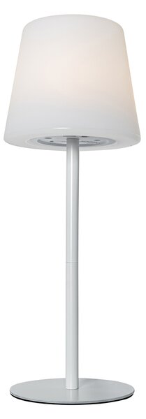 Sada 2 dobíjecích stolních lamp bílých 40 cm IP54 - Jude