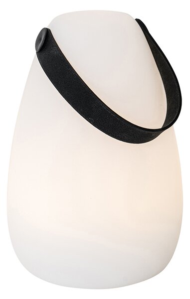 Sada 2 stolních lamp bílých RGBW dobíjecích IP54 - Pion