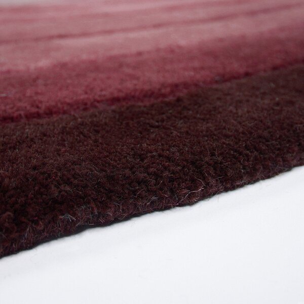 Fialový ručně tkaný vlněný koberec 160x230 cm Puddle Ombre – Flair Rugs