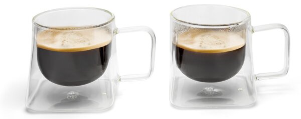 Leopold Vienna Dvoustěnná sklenice na kávu Otto 220ml (sada 2 ks)