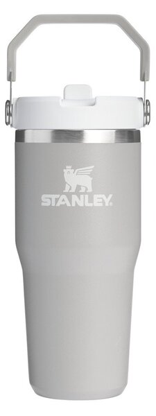 Světle šedá termoska z nerezové oceli 410 ml IceFlow™ Flip Straw 2.0 Tumbler Ash – Stanley