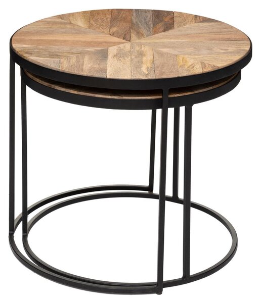 Set luxusních odkládacích stolků Basile