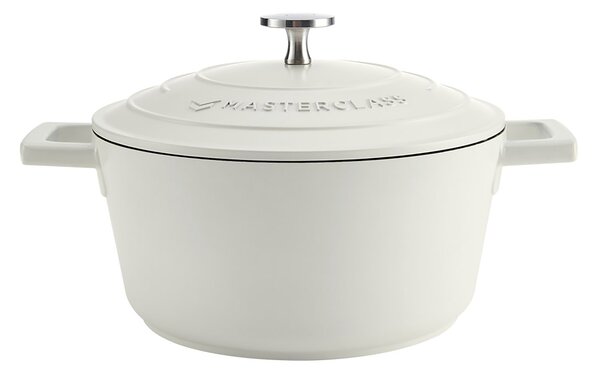 Hrnec 20 cm 2,5 l MasterClass LightWeight nepřilnavý indukční krémový MCMCRD20CRE