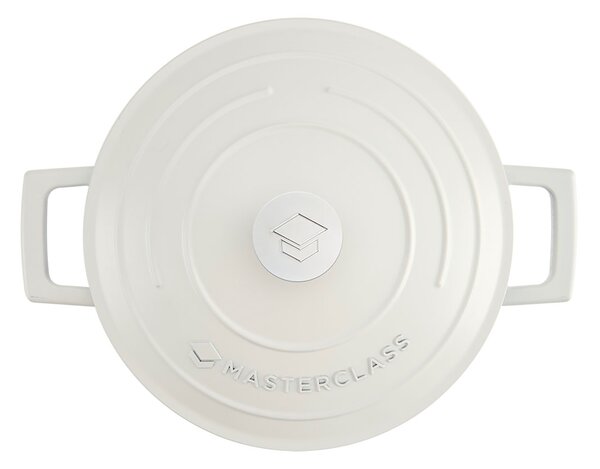Hrnec 20 cm 2,5 l MasterClass LightWeight nepřilnavý indukční krémový MCMCRD20CRE