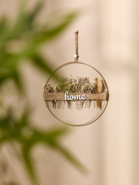 Sinsay - Závěsná dekorace s nápisem Home - vícebarevná